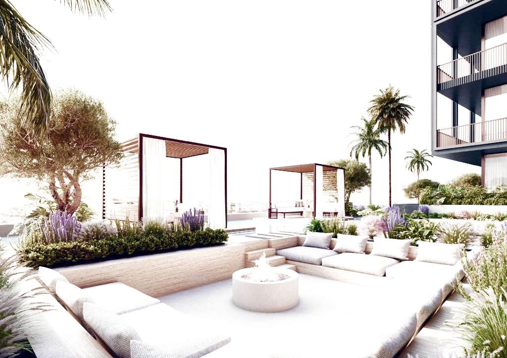Floating cabanas